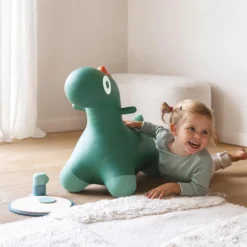 Hoppi dinosaurio saltarín verde