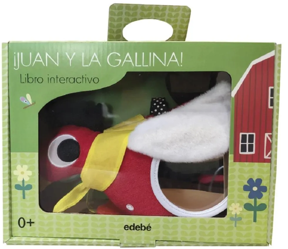 ¡JUAN Y LA GALLINA! LIBRO INTERACTIVO PARA BEBÉS