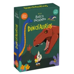 Juego de cartas Busca y encuentra dinosaurios
