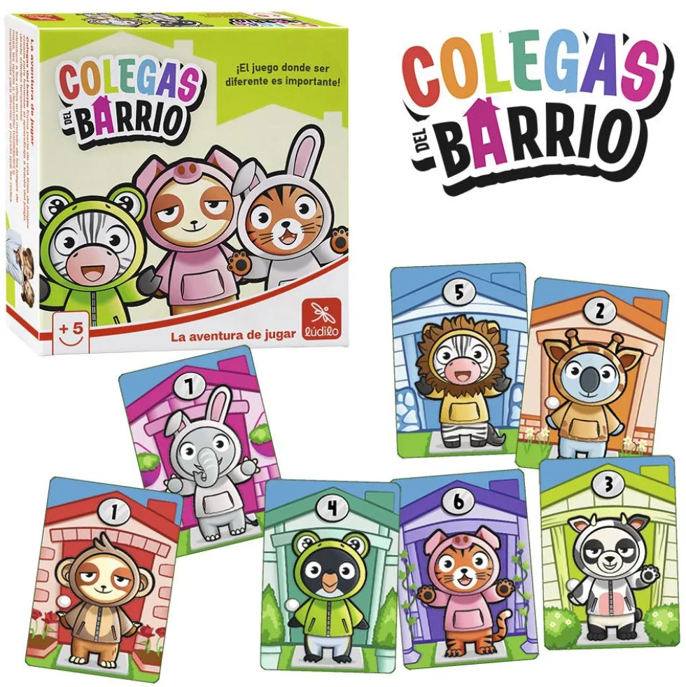 Juego de cartas Colegas del barrio