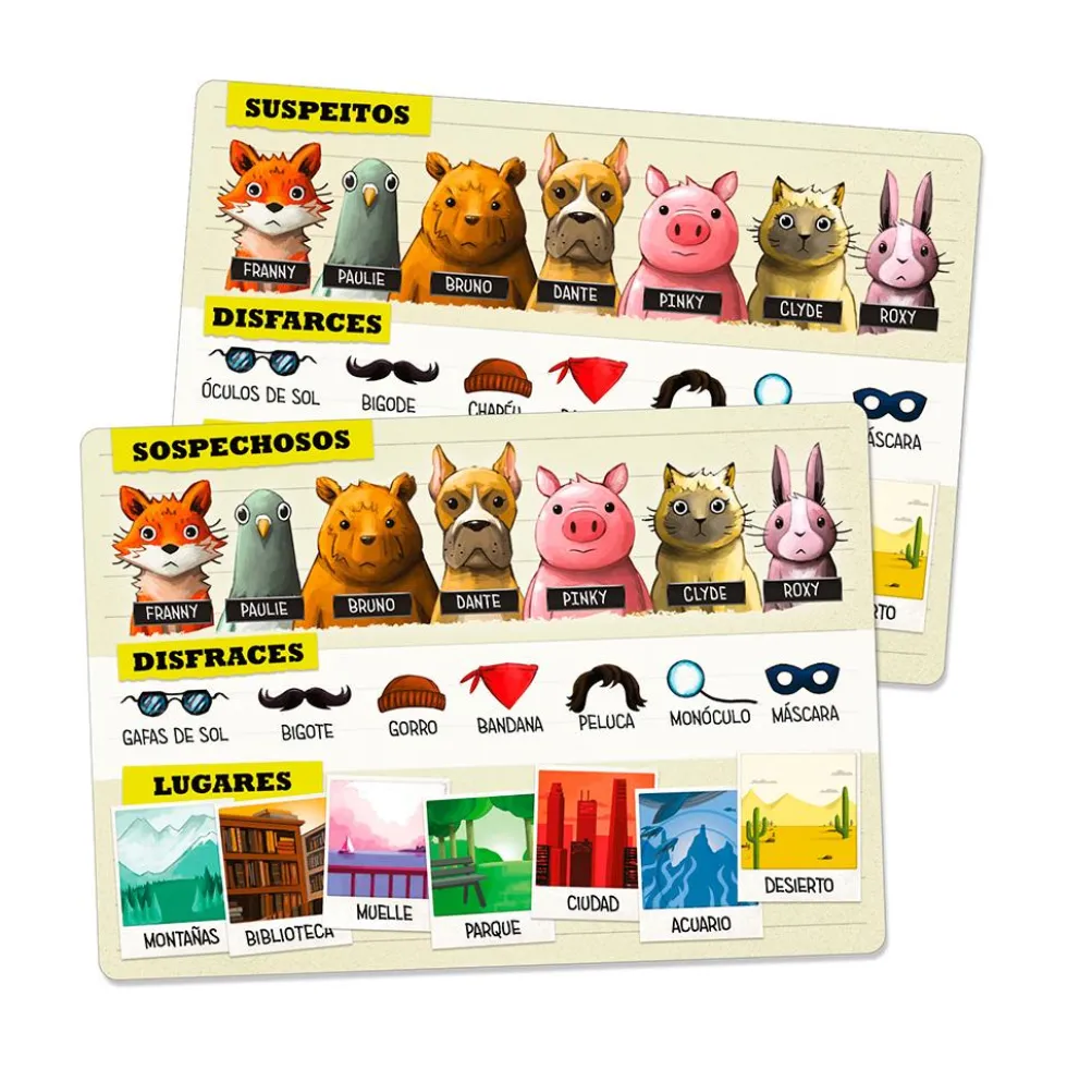 Juego de cartas Deduckto