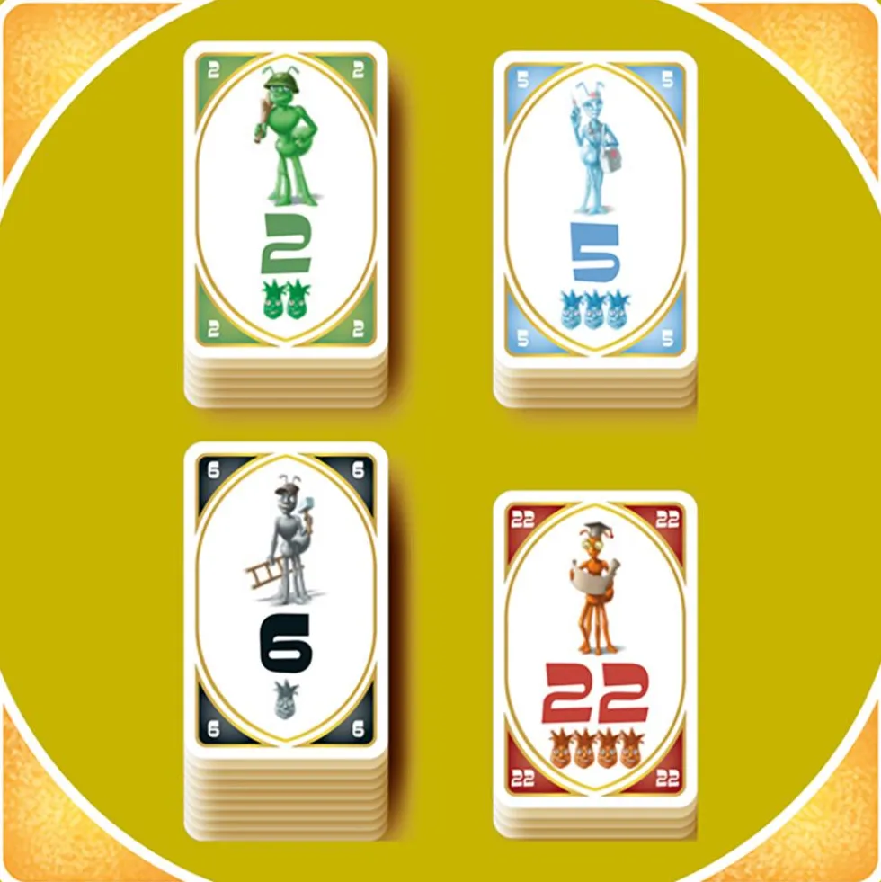 Juego de cartas 111 hormigas