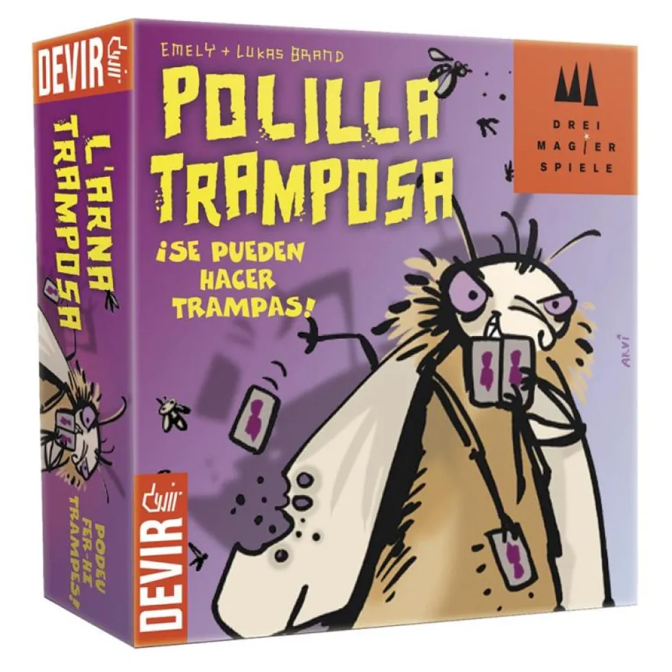 Juego de cartas La polilla tramposa