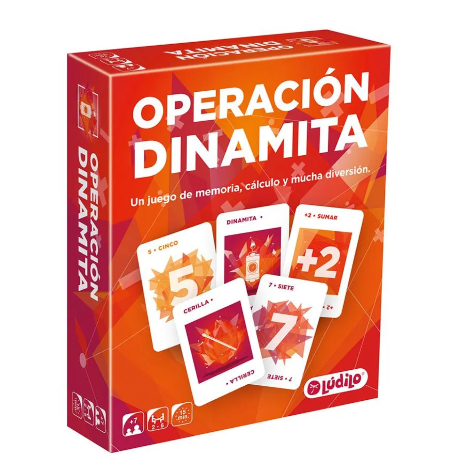 Juego de cartas Operación dinamita