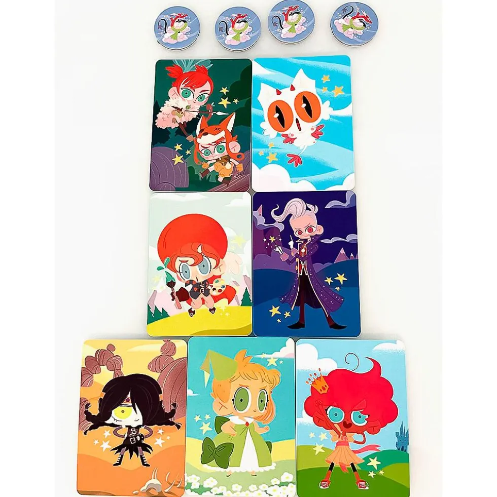 Juego de cartas Princesas dragón