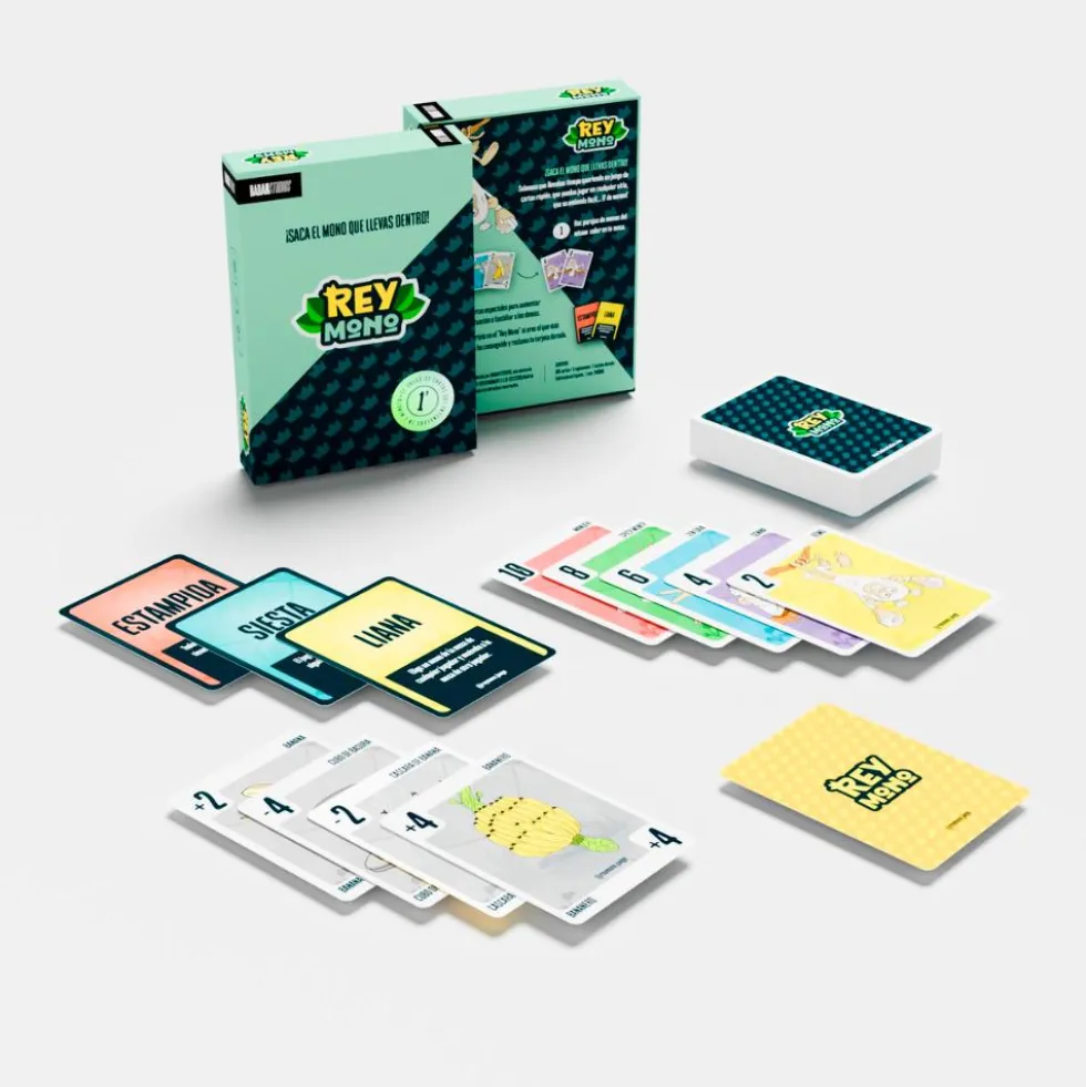Juego de cartas Rey Mono