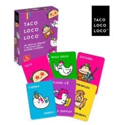 Juego de cartas Taco Loco Loco