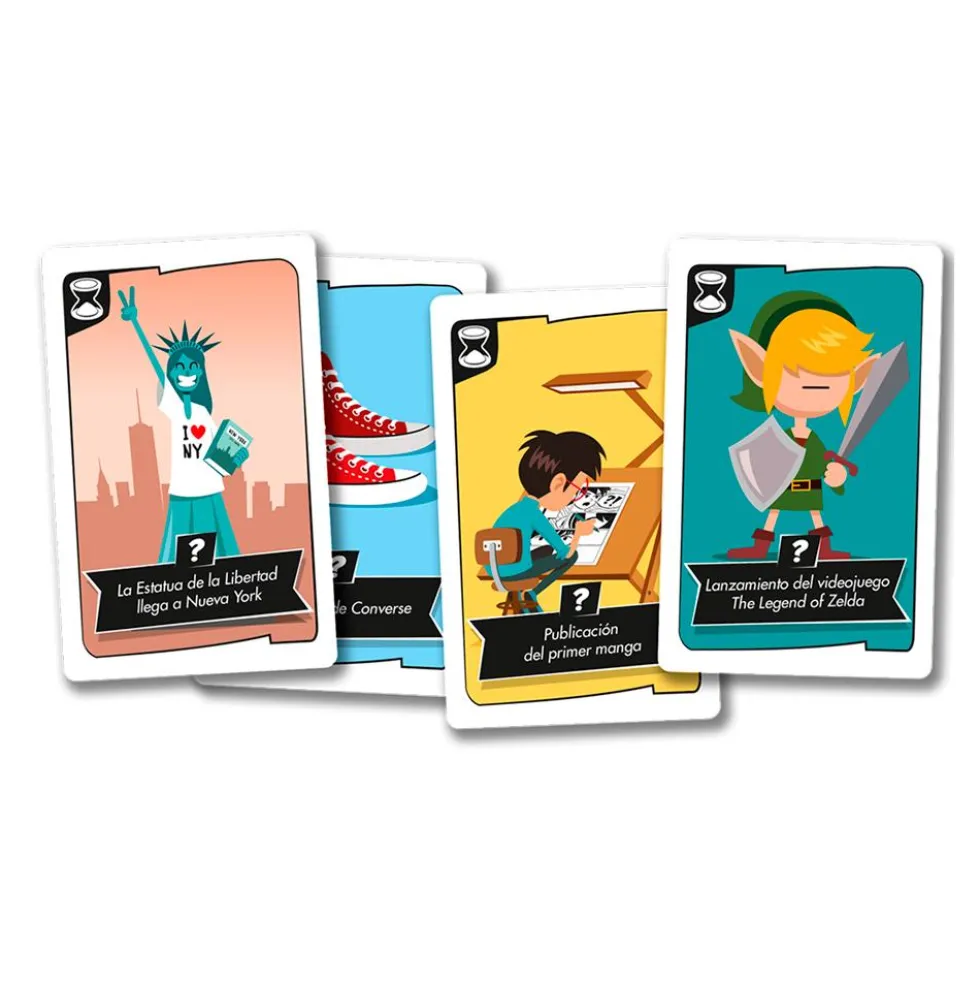Juego de cartas Timeline Twist Pop Culture