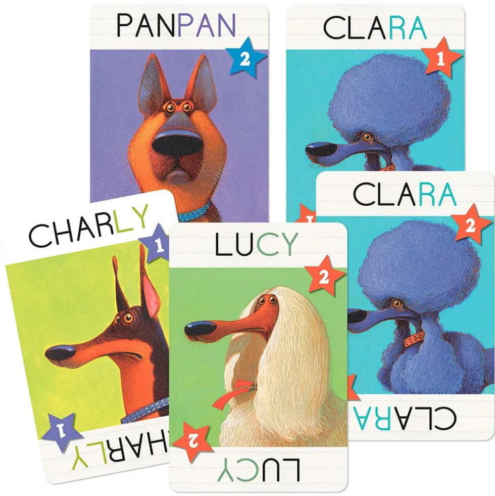 Juego de cartas Top dogs