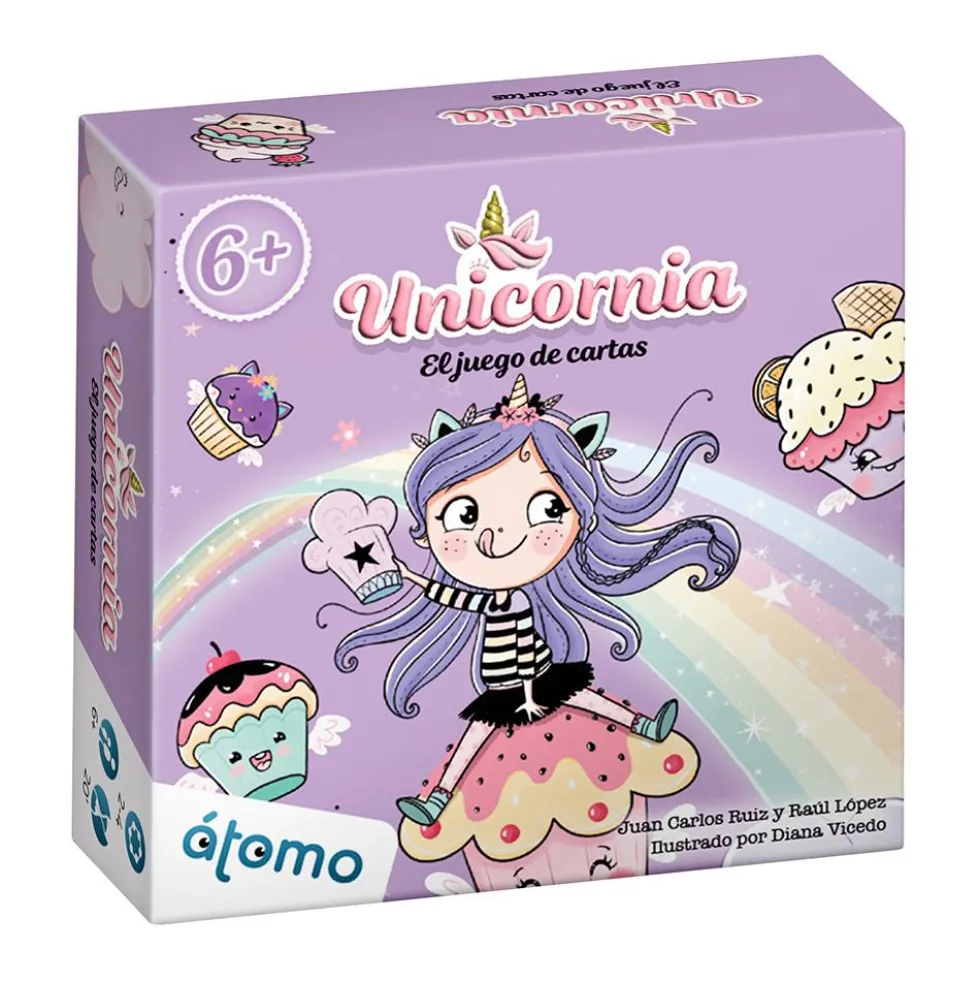 Juego de cartas Unicornia
