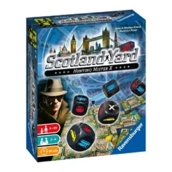 Juego de dados Scotland Yard: Hunting Mister X