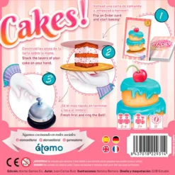 Juego de habilidad y equilibrio Cakes
