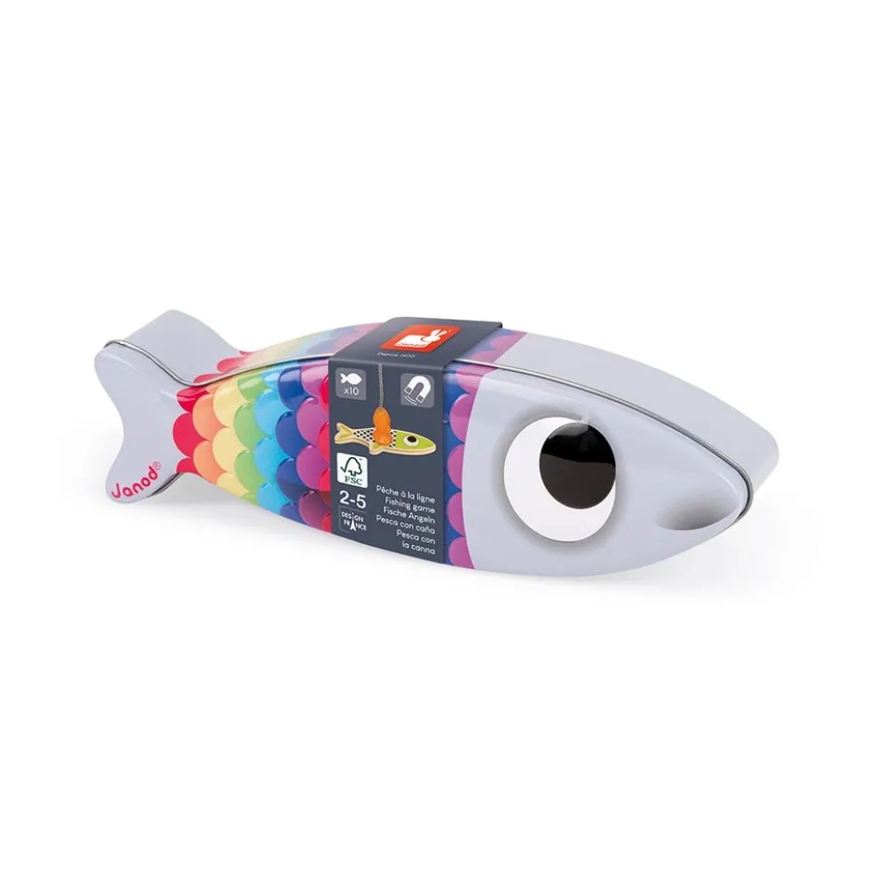 Juego de la pesca magnético sardina
