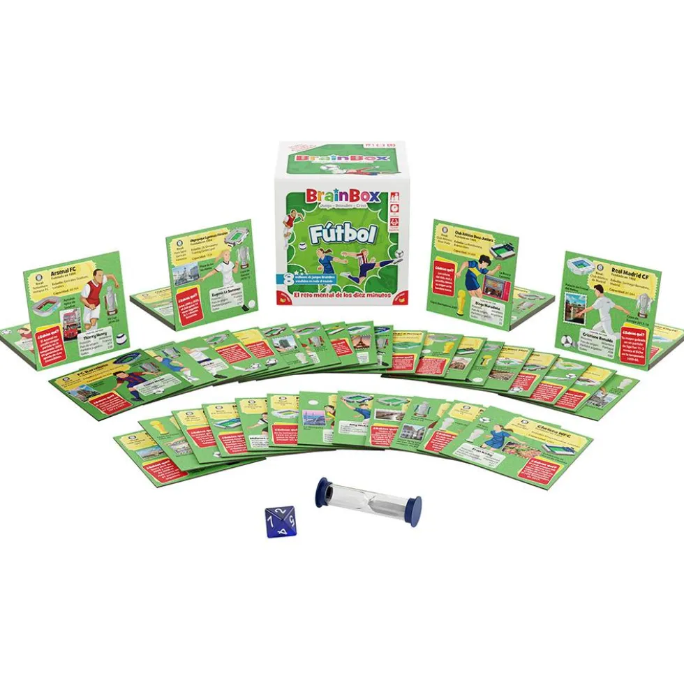 Juego de memoria Brainbox fútbol