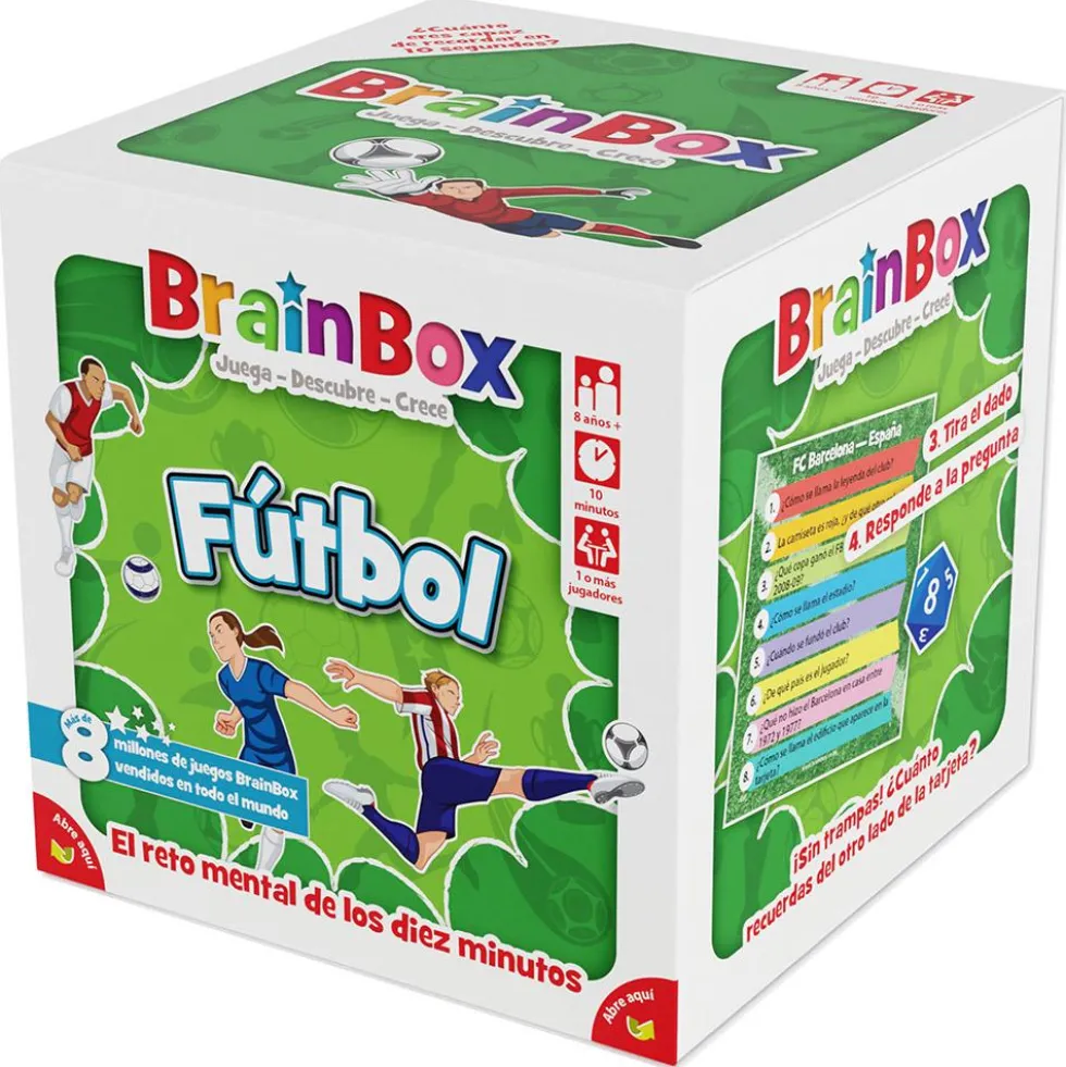 Juego de memoria Brainbox fútbol