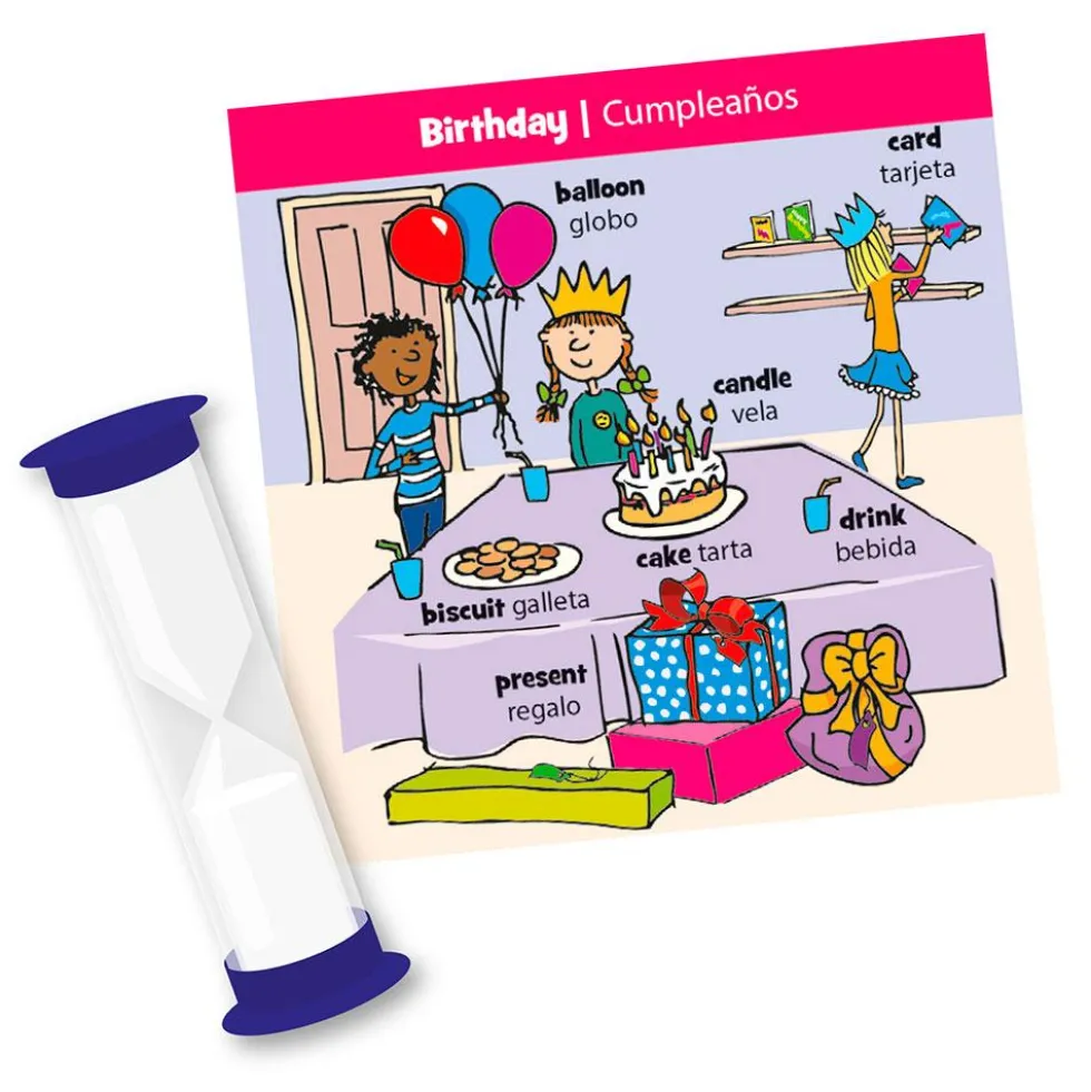 Juego de memoria Brainbox let´s learn english
