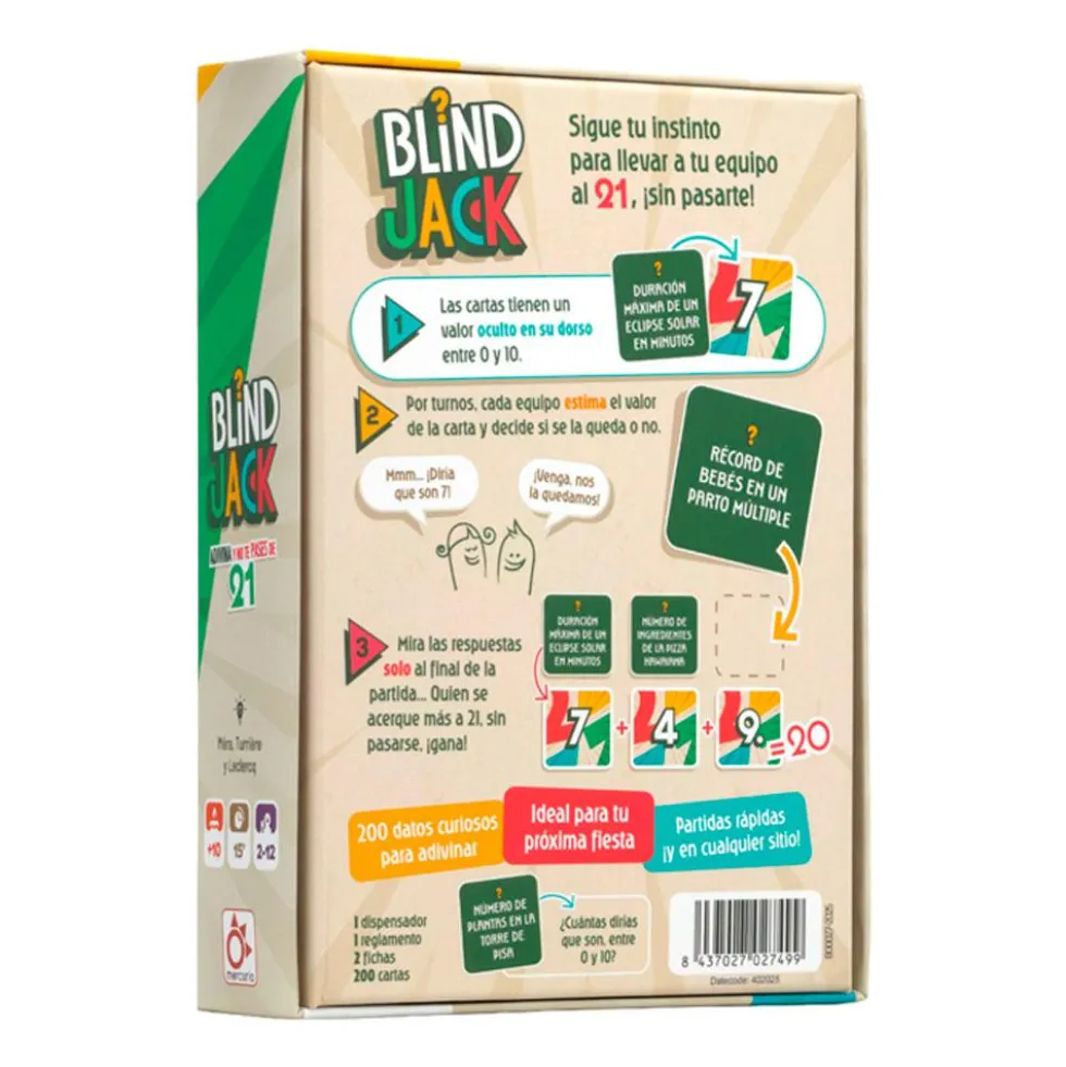 Juego de mesa Blind Jack