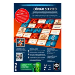 Juego de mesa Código secreto Devir.