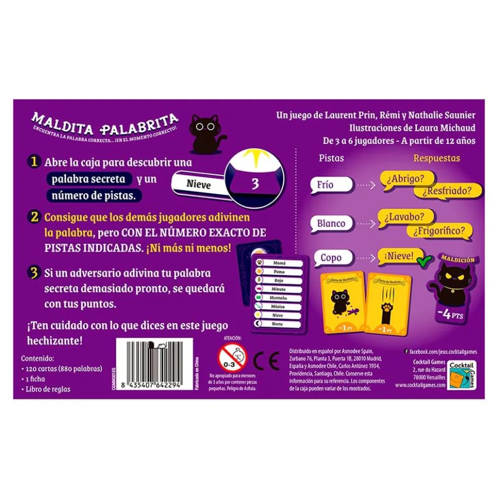 Juego de mesa Maldita palabrita