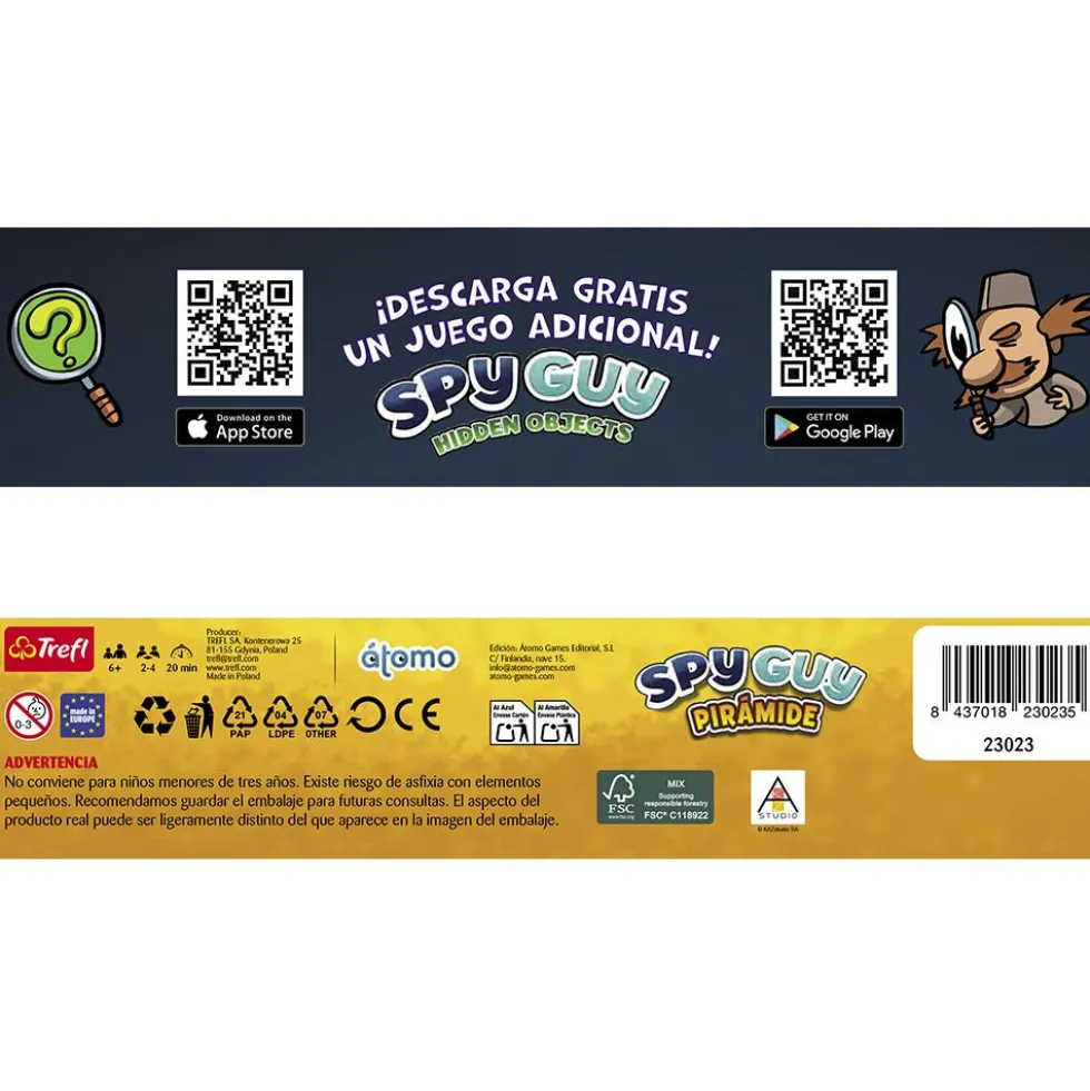Juego de mesa Spy Guy Pirámide