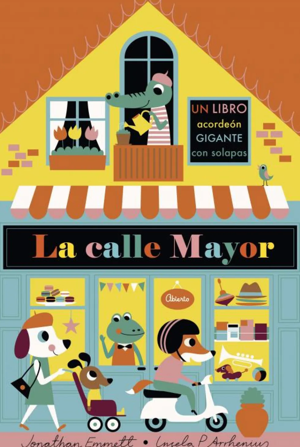 La calle Mayor. Libro desplegable