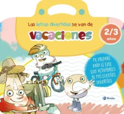 Las letras divertidas se van de vacaciones. 2-3 años