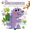 Lee y juega con puzles magnéticos. Los dinosaurios