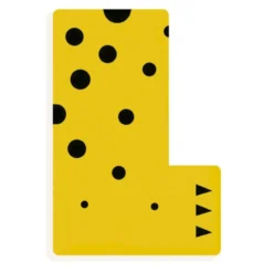 Letra L animal madera