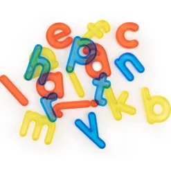 Letras minúsculas translúcidas 76pzas para mesa luz