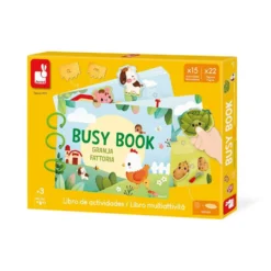 Libro de actividades granja Busy book español