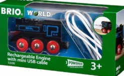 Locomotora recargable con mini cable USB