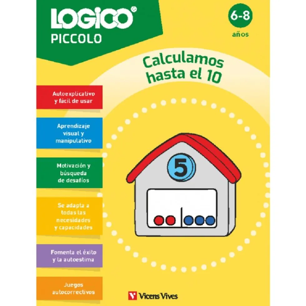LOGICO Piccolo: Calculamos hasta el 10 (6-8 años)