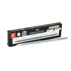 Lápiz grafito triangular grip 12 unidades Faber-Castell