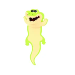 Marcapáginas 3D cocodrilo Snaggy Croc. AuchBookmark