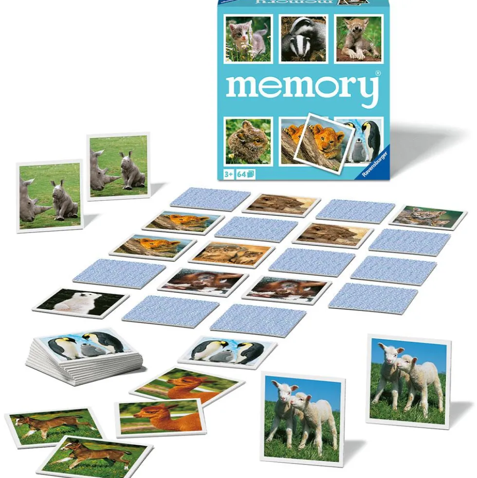 Memory bebés animales
