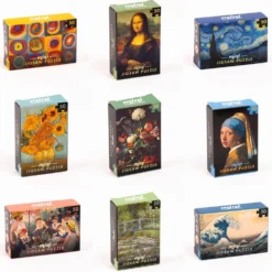 Mini puzzle de arte 50 piezas modelos surtidos