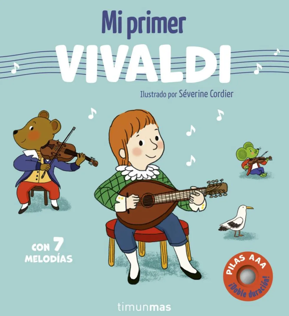Mi primer Vivaldi, libro con melodías