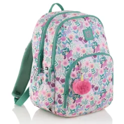 Mochila triple Oslo Magic Unicorn reciclada 28x16,5x41cm