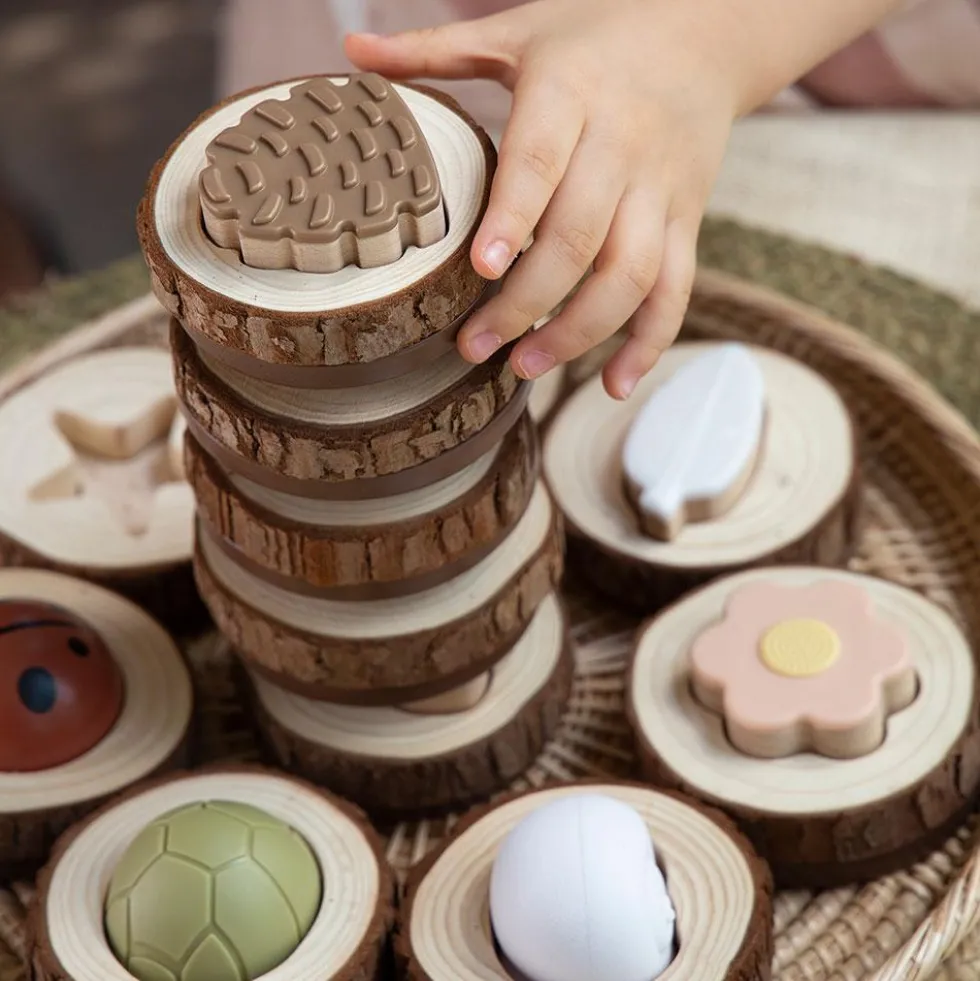 Nature feel and find juego de memoria madera 24 pzas.
