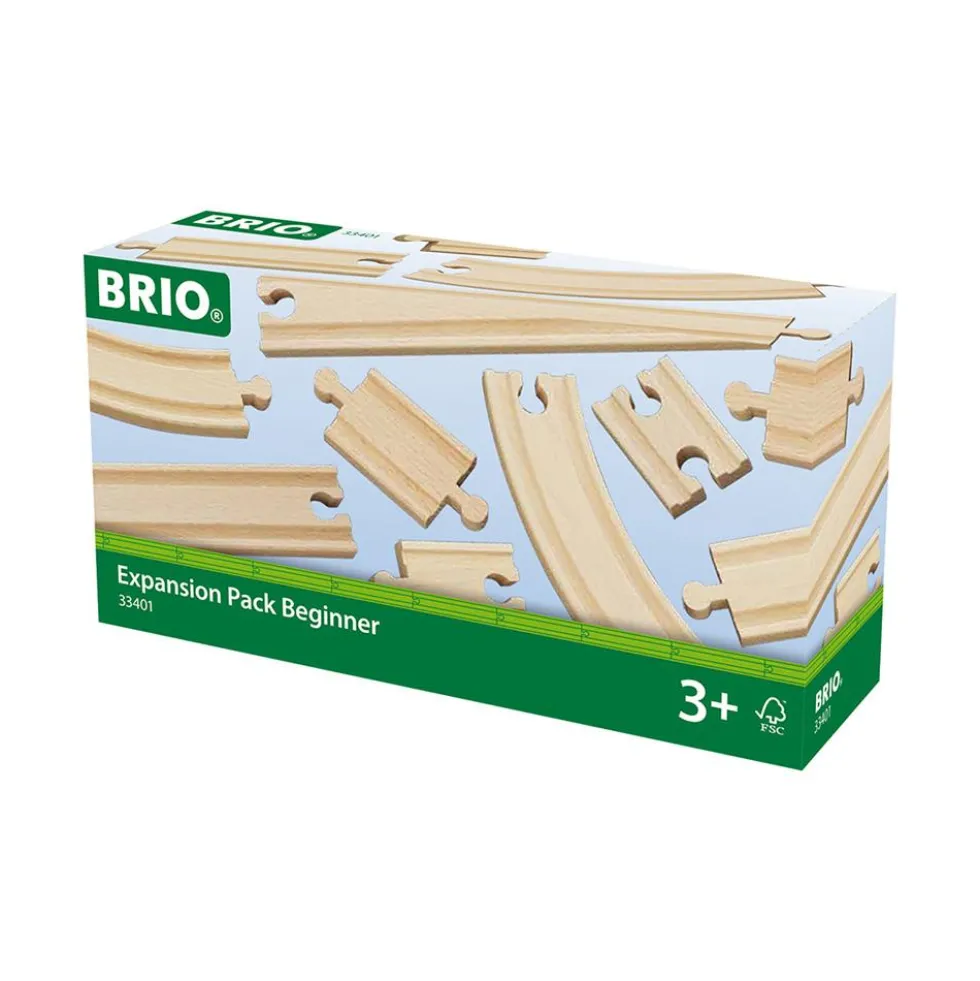 Pack ampliación de 11 vías surtidas de madera