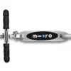 Patinete Micro Sprite Led plateado