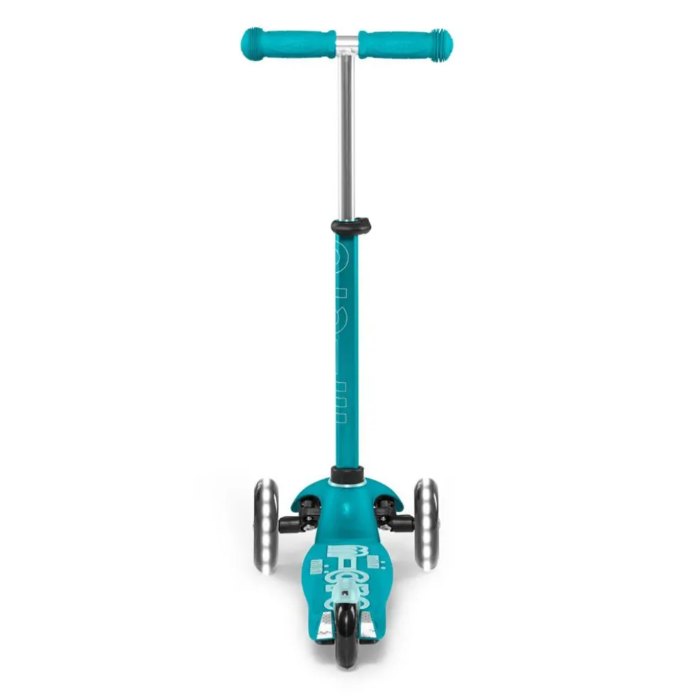 Patinete mini Micro deluxe Led aqua