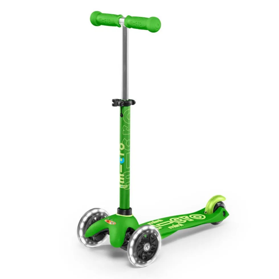 Patinete mini Micro deluxe Led verde