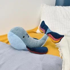 Peluche ballena 30cm con texturas Histoire d´Ours