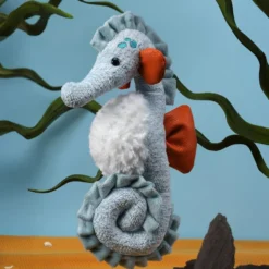 Peluche caballito de mar 29cm con texturas Histoire d´Ours