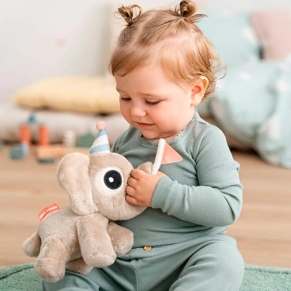 Peluche elefante en caja