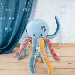 Peluche medusa 35x60cm con texturas Histoire d´Ours