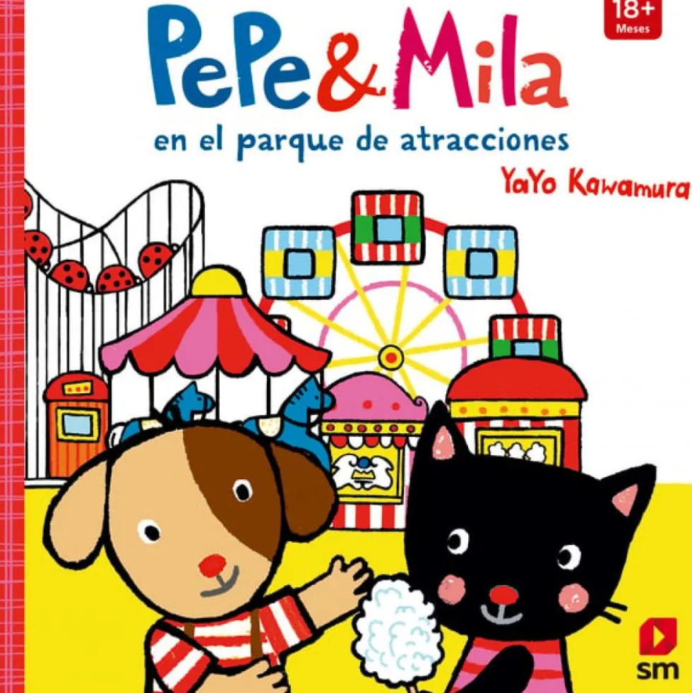 Pepe y Mila en el parque de atracciones