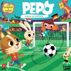 Pepo juega al fútbol