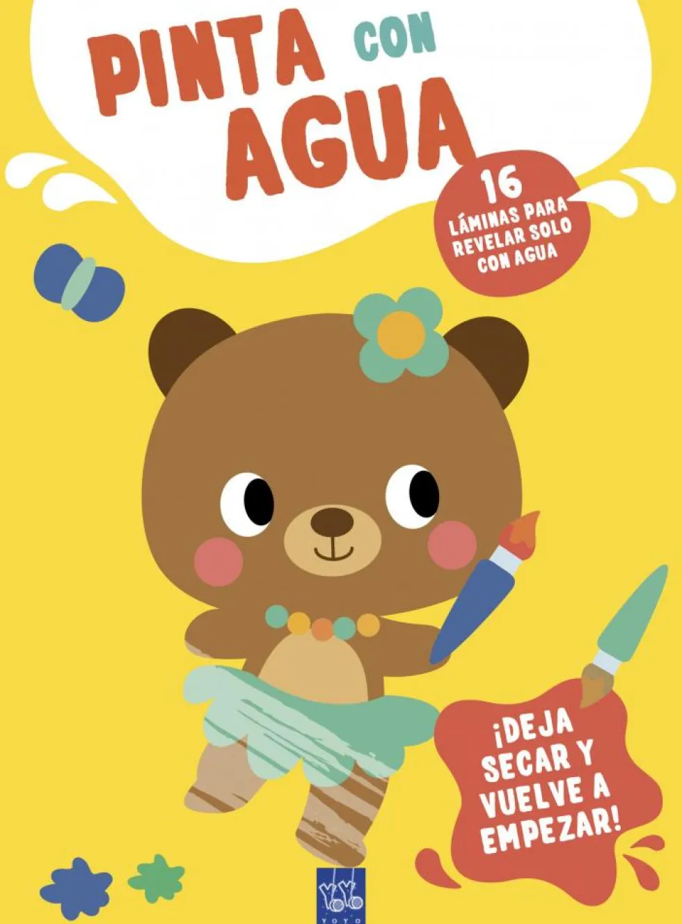 Pinta con agua. Osa